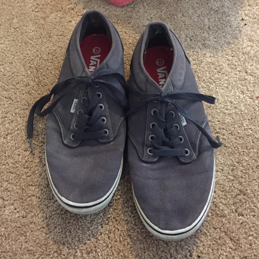 blue/grey vans